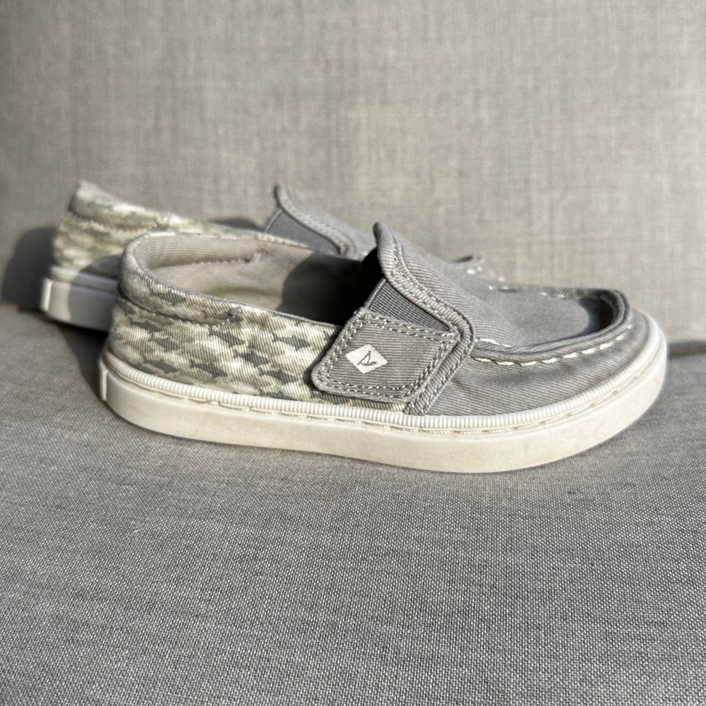Sperry Toddler Size 8 Salty Washable Moccasin Sneakers